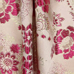 Fuchsia Floral Lurex Brocade - Ribes y Casals