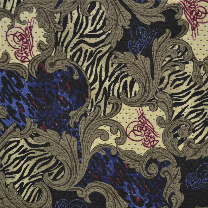 Pointelle Durban Beige Blue - Ribes y Casals