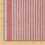 Red Linen Table Runner - Ribes y Casals