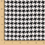 Chanel Houndstooth Black and White - Ribes y Casals