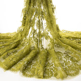Olive Green Chantilly Lace - Ribes y Casals