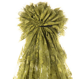 Olive Green Chantilly Lace - Ribes y Casals