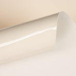 Ecru Smooth Rigid Patent Leather - Ribes y Casals