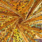 Holographic Patent Vinyl Diamond Gold - Ribes y Casals