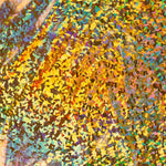Holographic Patent Vinyl Diamond Gold - Ribes y Casals