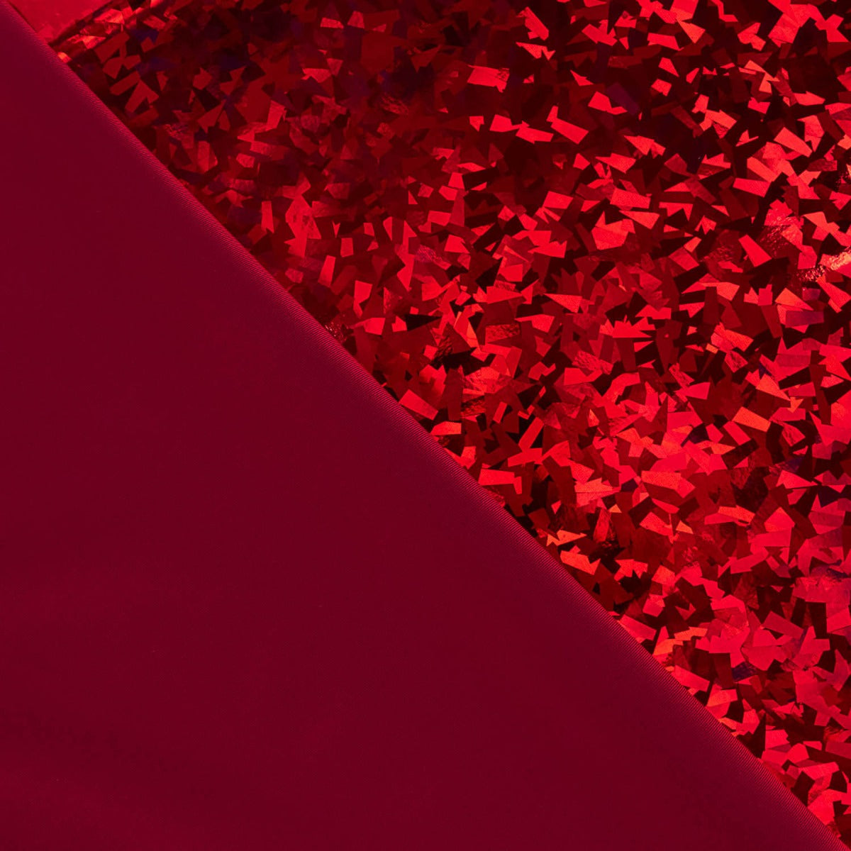 Holographic Patent Vinyl Diamond Ruby - Ribes y Casals