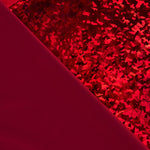 Holographic Patent Vinyl Diamond Ruby - Ribes y Casals