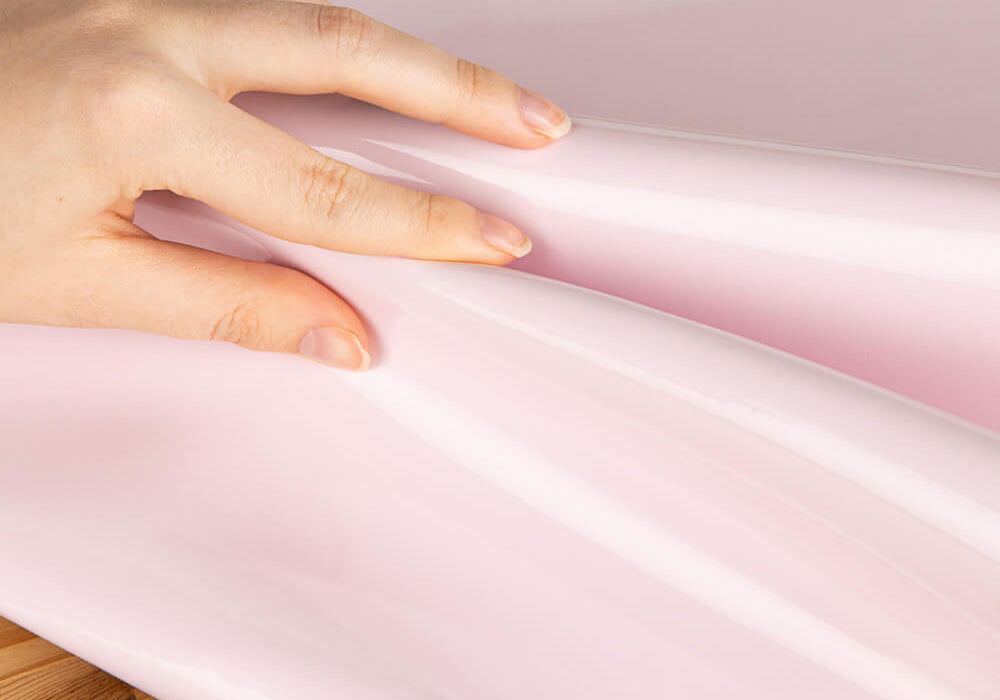 Smooth Rigid Patent Leather Pink
