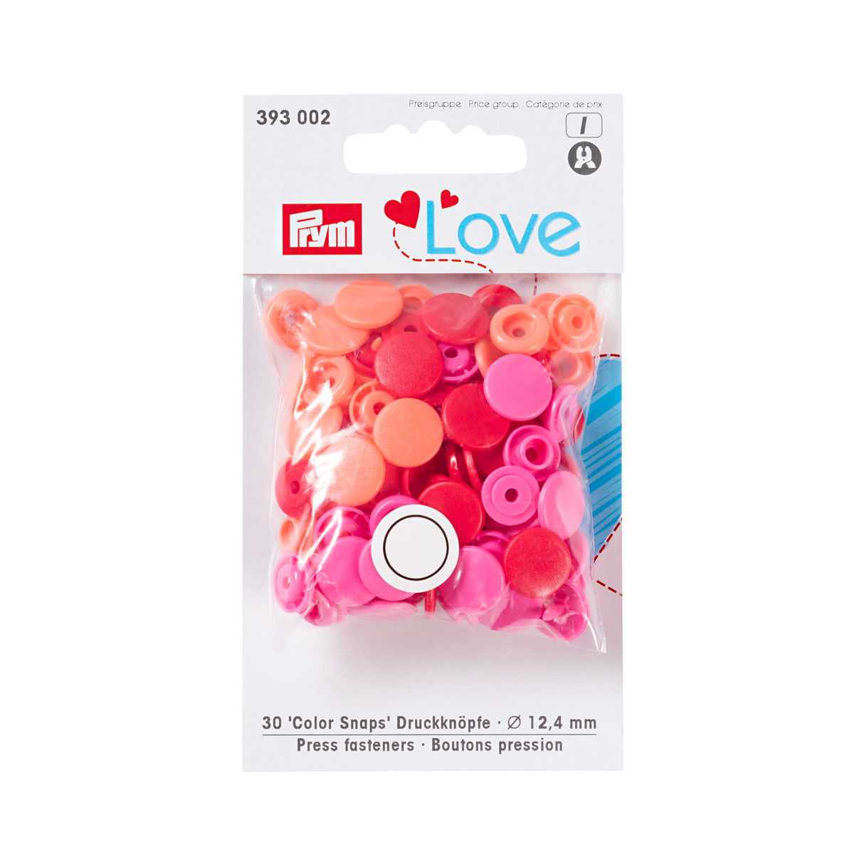 Prym - Love Color Snap Buttons 393002 - Ribes y Casals