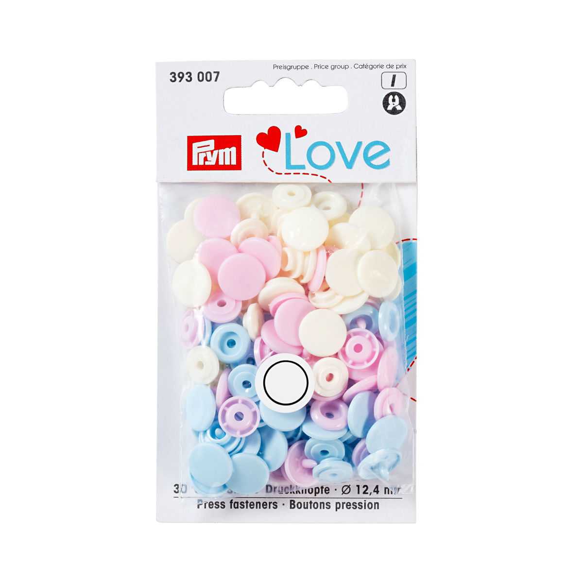 Prym - Love Color Snap Buttons 393007 - Ribes y Casals