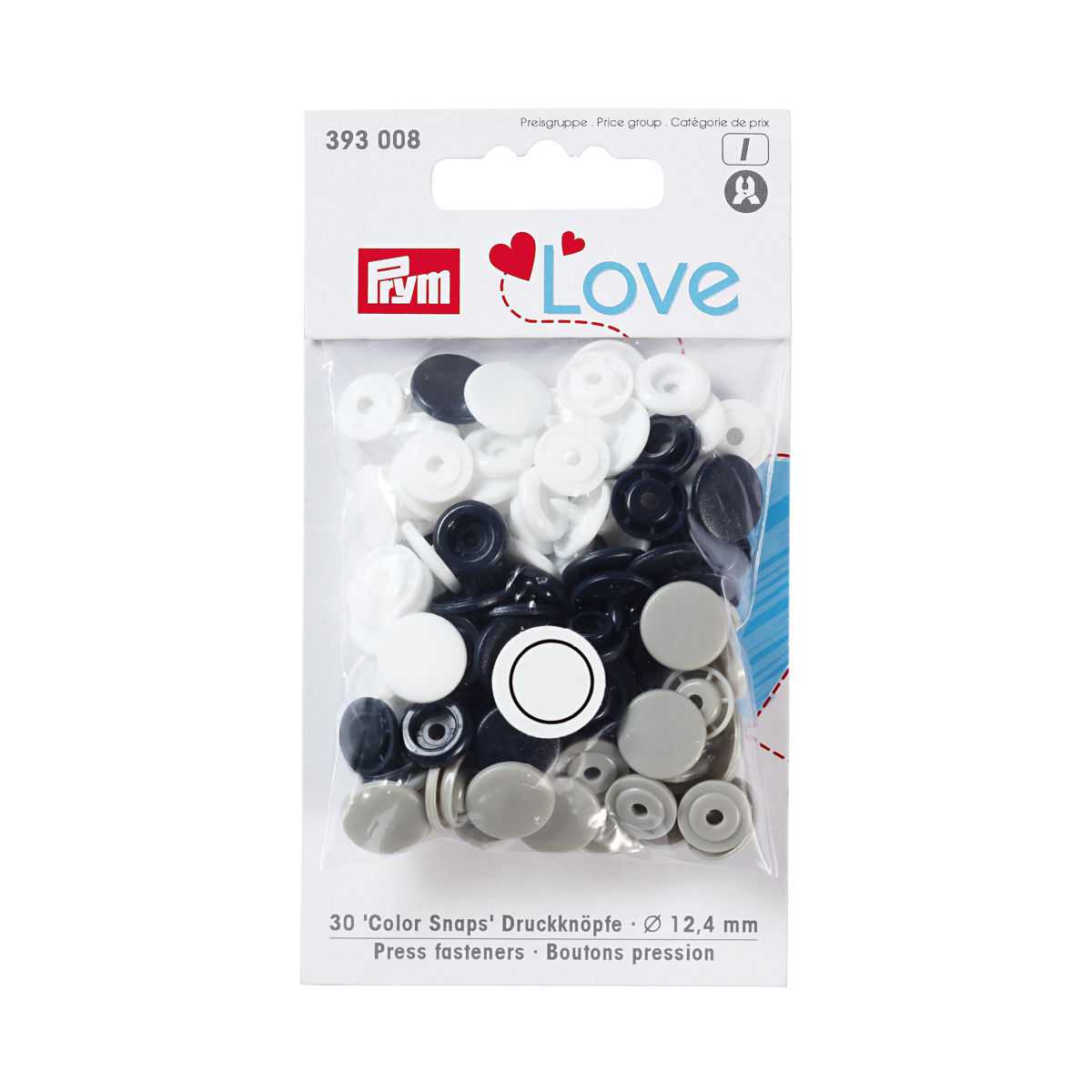 Prym - Love Color Snap Buttons 393008 - Ribes y Casals