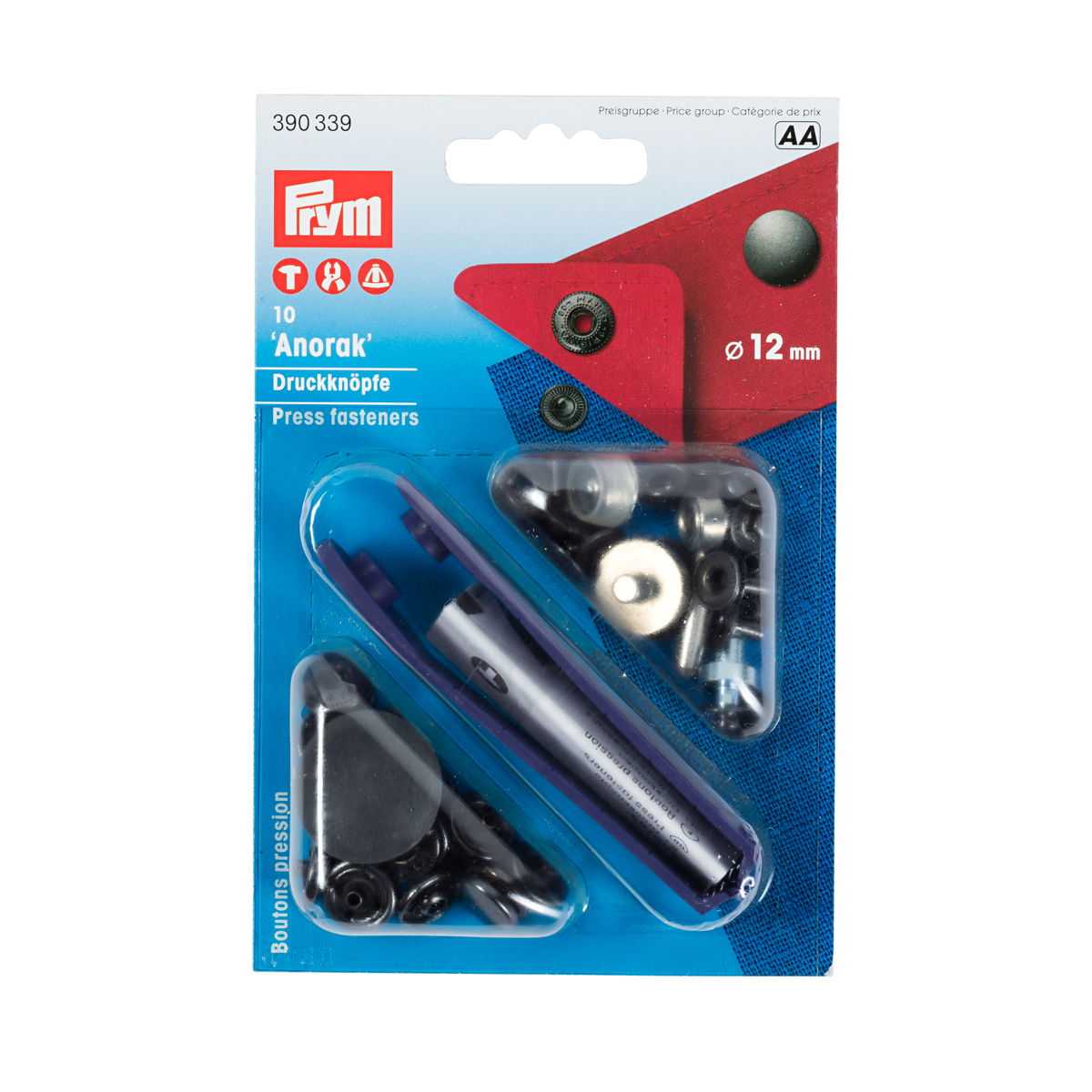 Prym - Snap Button Anorak 390339 - Ribes y Casals