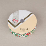 Lace Bias Christmas White 30cm - Ribes y Casals