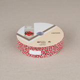 Lace Bias Christmas Red 30mm - Ribes y Casals
