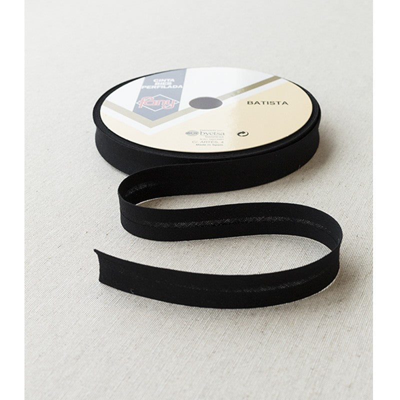 Lace Bias Black 30mm - Ribes y Casals