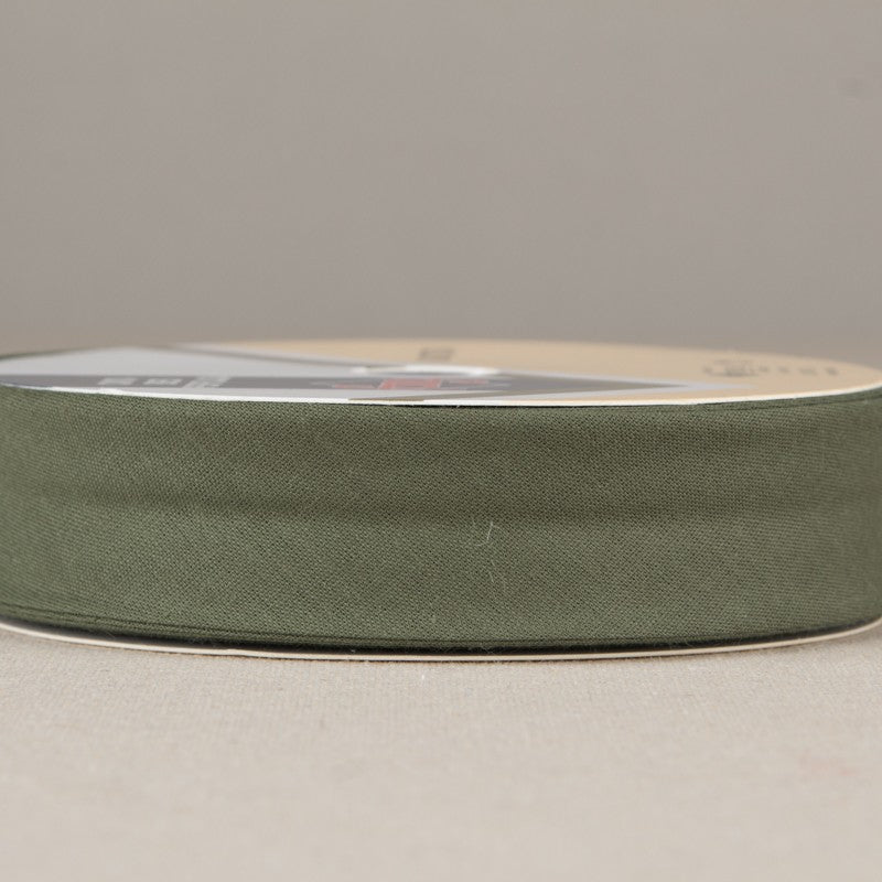 Lace Bias Green Kaki 30mm - Ribes y Casals