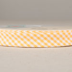 Lace Bias Vichy Yellow 18mm - Ribes y Casals