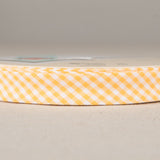 Lace Bias Vichy Yellow 18mm - Ribes y Casals