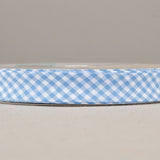 Lace Bias Vichy Blue Sky 18mm - Ribes y Casals