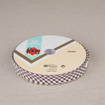 Lace Bias Vichy Brown 18mm - Ribes y Casals