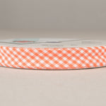 Lace Bias Vichy Orange 18mm - Ribes y Casals