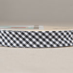 Lace Bias Vichy Black 18mm - Ribes y Casals