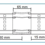 Ribbon Curtain 75 250x100 - Ribes y Casals