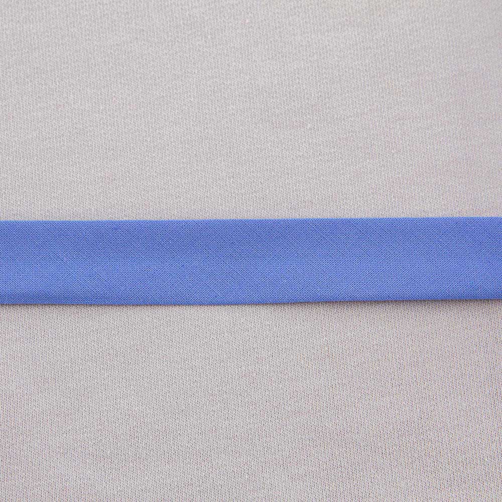 Blue Cotton Bias Ribbon 18 mm - Ribes y Casals