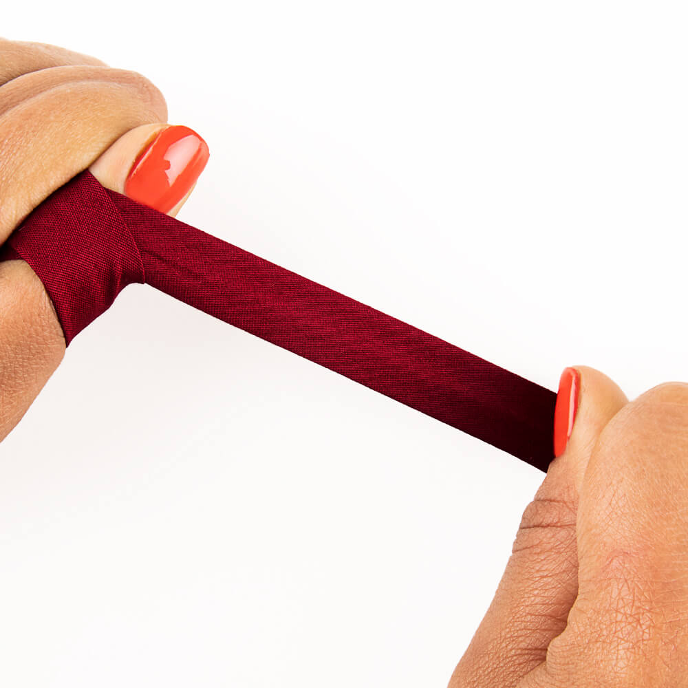 Garnet Elastic Bias Tape 18mm - Ribes y Casals