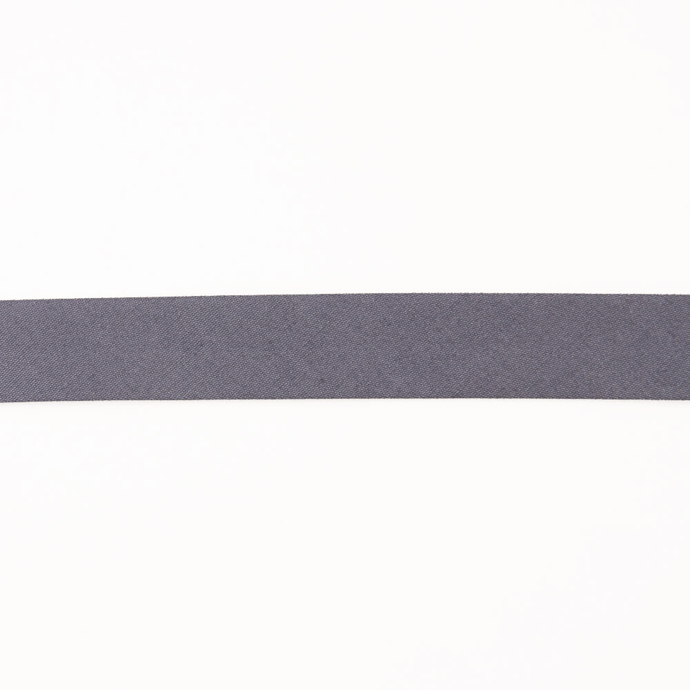 Gray Elastic Bias Tape 18mm - Ribes y Casals