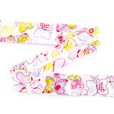 Pink Butterflies Bias Ribbon 18 mm - Ribes y Casals