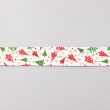 White Christmas Tree Bias Tape 30mm - Ribes y Casals