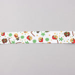 White Christmas Dolls Bias Tape 30mm - Ribes y Casals