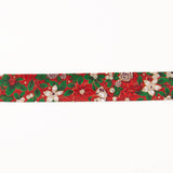 Red Christmas Bias Tape 30mm - Ribes y Casals