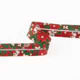 Red Christmas Bias Tape 30mm - Ribes y Casals