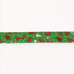 Green Christmas Tree Bias Tape 30mm - Ribes y Casals