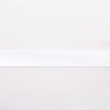 White Satin Bias Ribbon 18 mm - Ribes y Casals