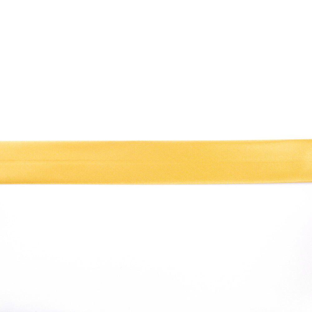 Gold Satin Bias Ribbon 18 mm - Ribes y Casals