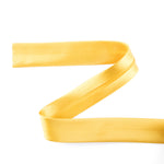 Gold Satin Bias Ribbon 18 mm - Ribes y Casals