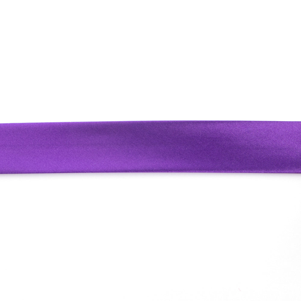 Purple Satin Bias Ribbon 30 mm - Ribes y Casals