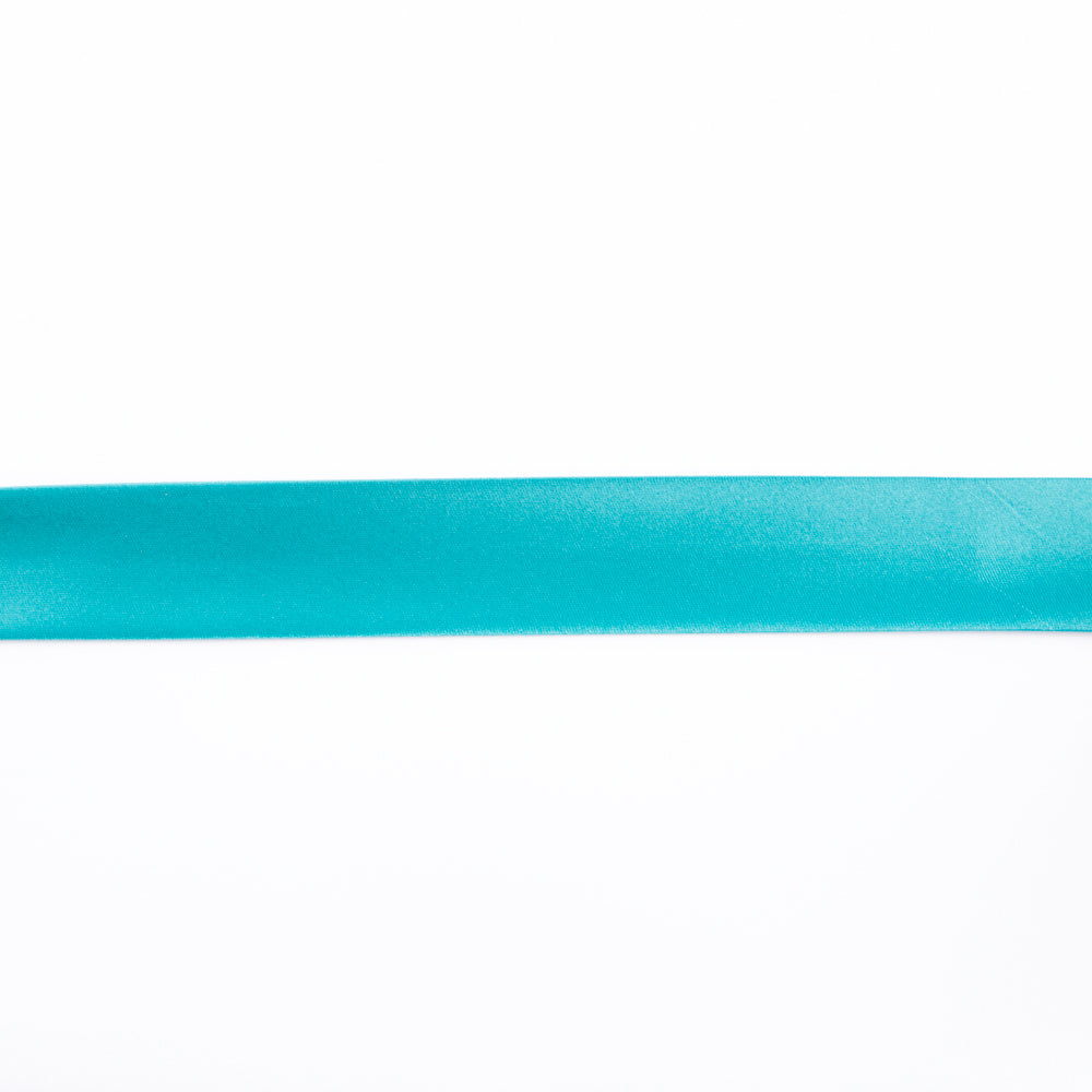 Turquoise Green Bias Ribbon 18 mm - Ribes y Casals