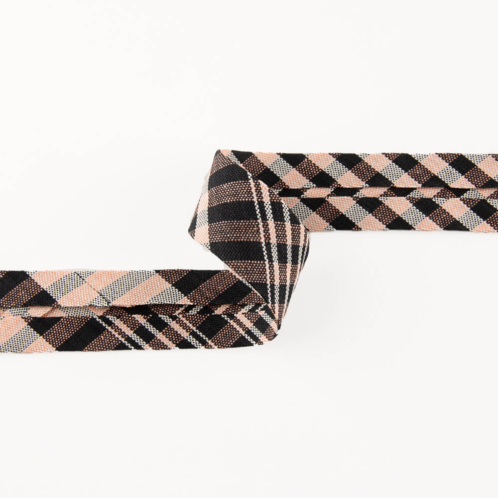 Bias Tape Rustic Squares 30mm - Ribes y Casals