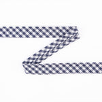 Vichy Lace Bias Navy 18mm - Ribes y Casals