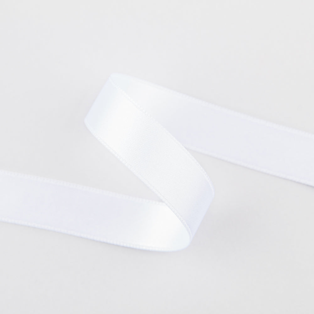 Cinta de Satén Blanco - Ribes y Casals