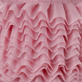 Pleated Ribbon 6 cm Pink - Ribes y Casals