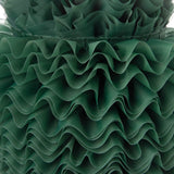 Cinta Plisada Garrucha 6 cm Verde - Ribes y Casals