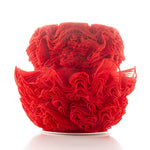 Pleated Ribbon 4.5cm Red - Ribes y Casals