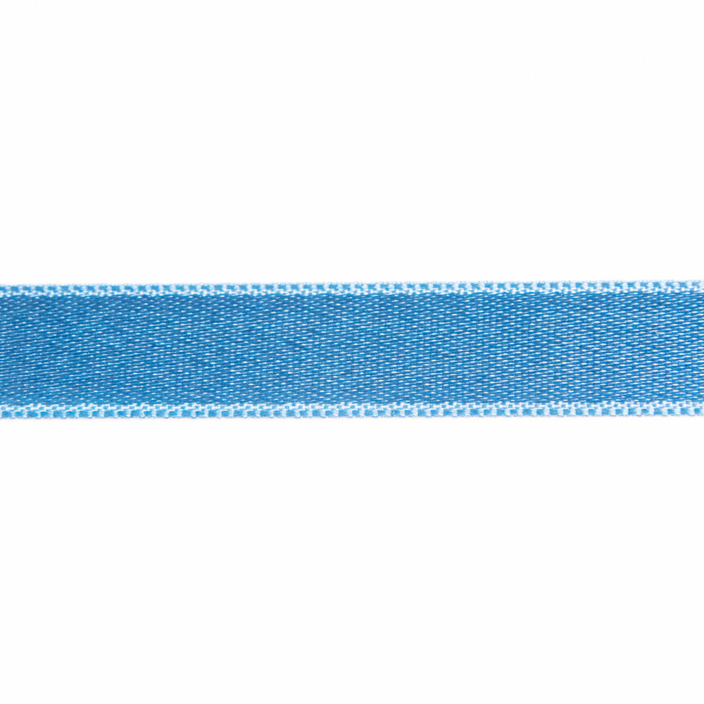 Blue Satin Bias Ribbon 12mm - Ribes y Casals