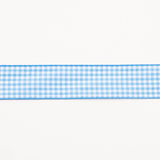 Baby Blue Gingham Ribbon - Ribes y Casals