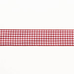 Garnet Vichy Ribbon - Ribes y Casals